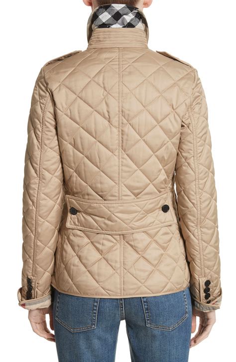 burberry leather jacket nordstrom|Burberry quilted jacket outlet.